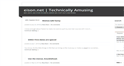 Desktop Screenshot of eison.net