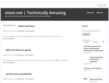Tablet Screenshot of eison.net